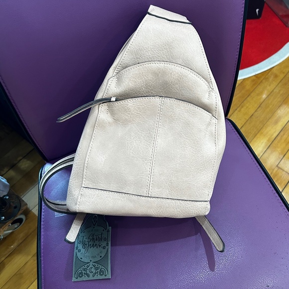 NWT - Pink Convertible Crossbody and Backpack - Picture 1 of 2